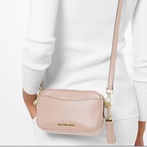 Michael Kors Small Camera Belt Bag/Crossbody in
Soft Pink